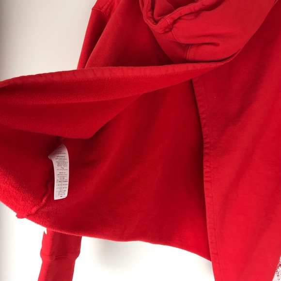 Current/Elliott cut-cropped Star fleece hoodie S - Picture 6 of 8